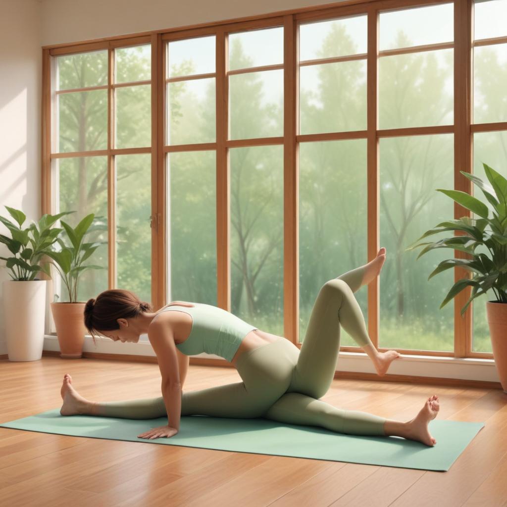 Estiramientos lentos para más suavidad