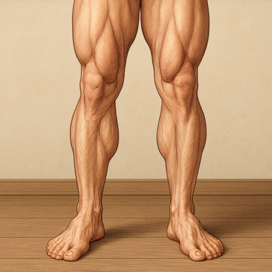 Rutina diaria para piernas estables