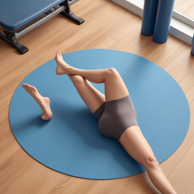 Movimientos circulares para piernas ligeras