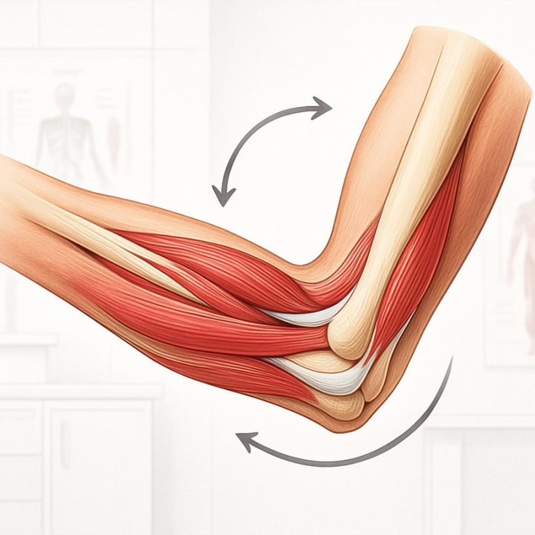 Movimientos suaves para codos saludables