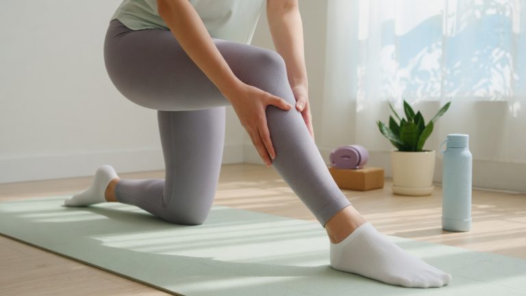 Ejercicios suaves para la flexibilidad de rodillas